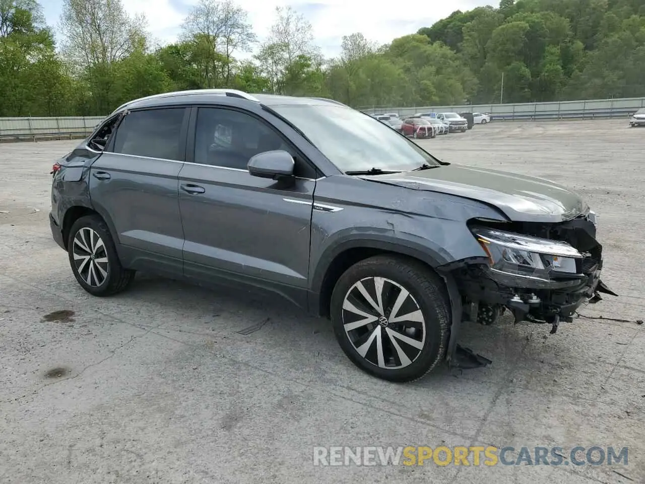 4 fotografías del automóvil dañado 3VVNX7B20PM301191 VOLKSWAGEN TAOS SE 2023