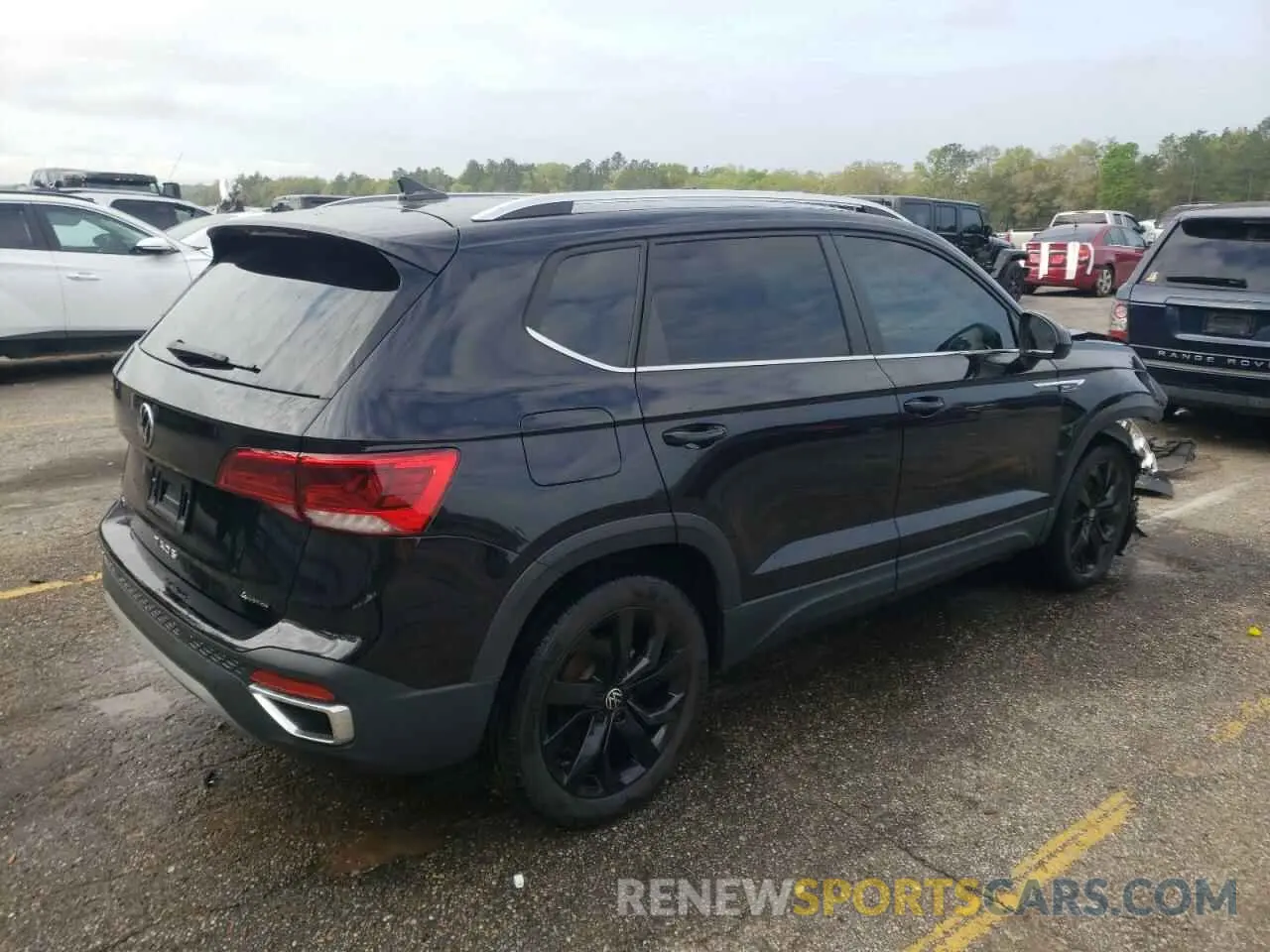 3 fotografías del automóvil dañado 3VVNX7B2XPM300601 VOLKSWAGEN TAOS SE 2023