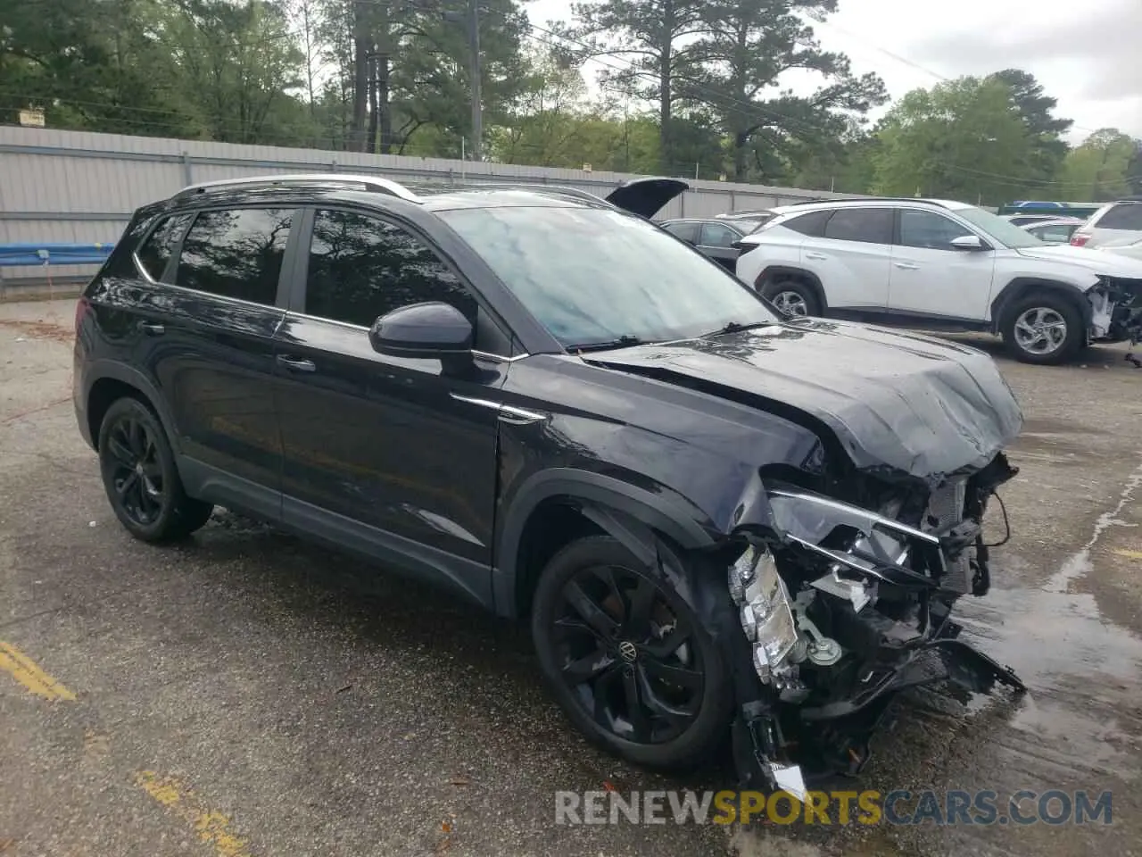 4 fotografías del automóvil dañado 3VVNX7B2XPM300601 VOLKSWAGEN TAOS SE 2023