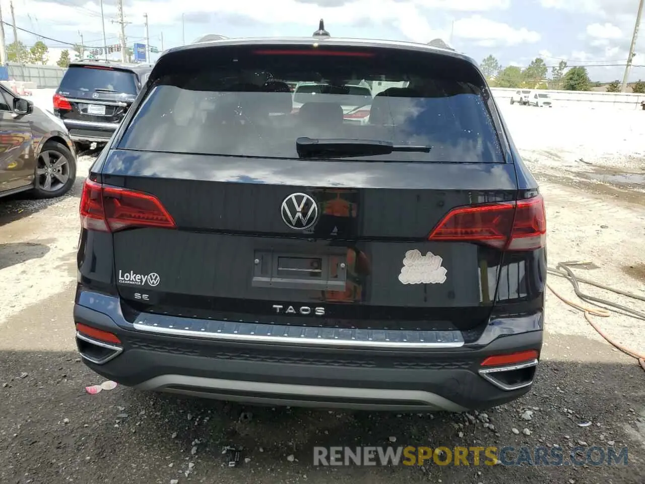 6 fotografías del automóvil dañado 3VVSX7B29PM311270 VOLKSWAGEN TAOS SE 2023