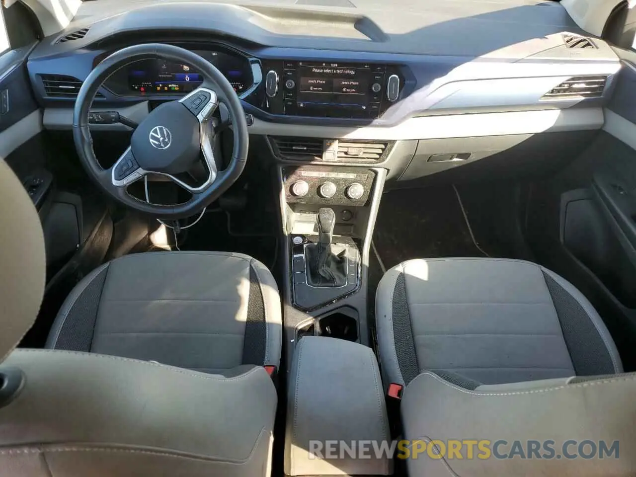 8 fotografías del automóvil dañado 3VVSX7B2XPM339014 VOLKSWAGEN TAOS SE 2023