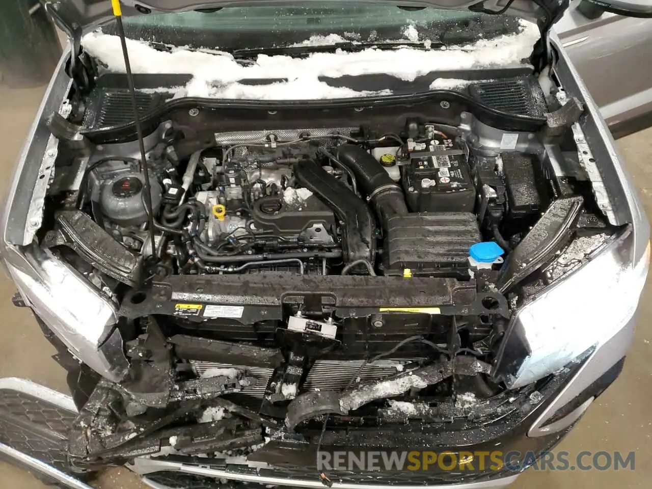 12 fotografías del automóvil dañado 3VVUX7B2XPM370823 VOLKSWAGEN TAOS SE 2023
