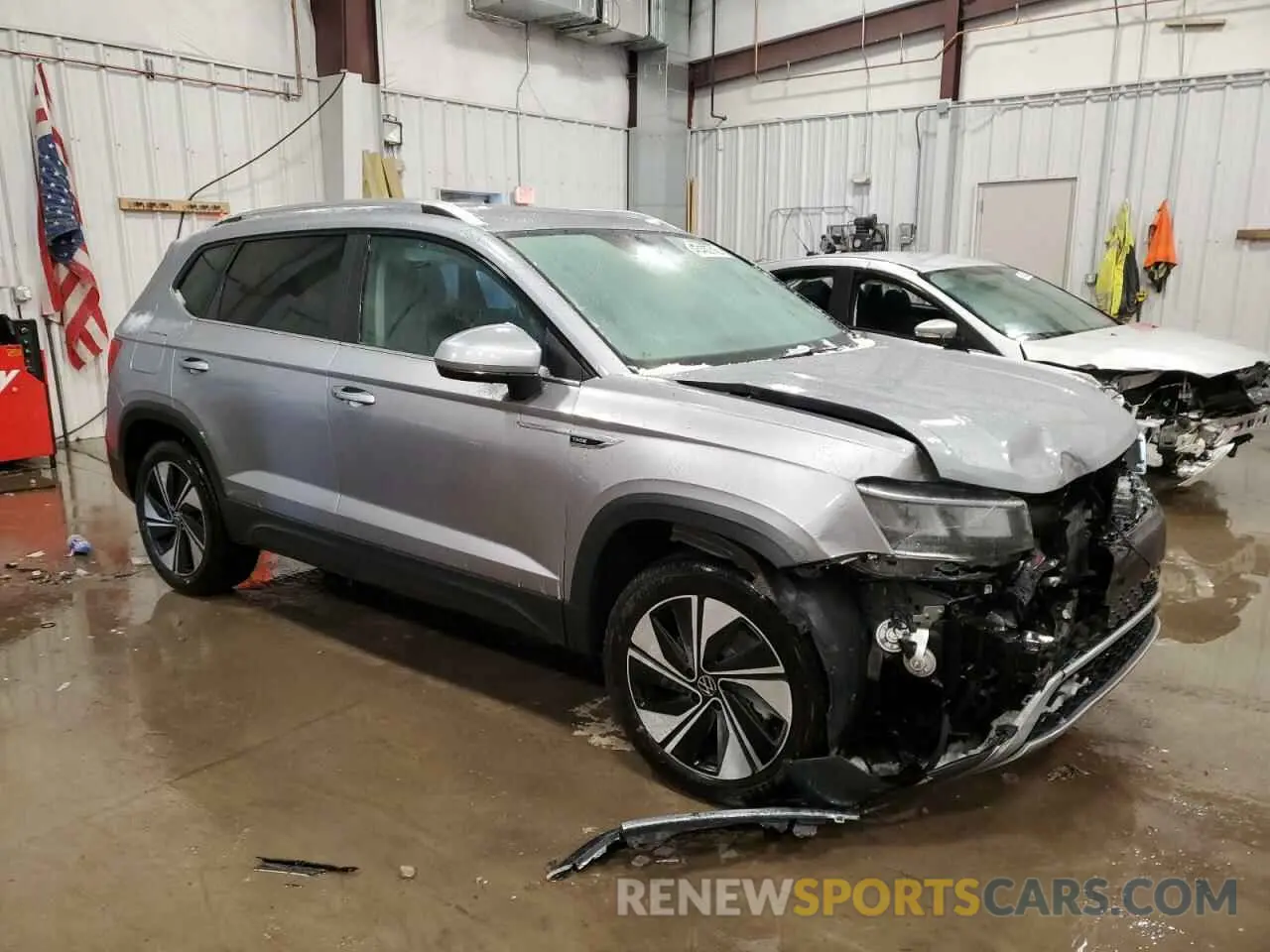4 fotografías del automóvil dañado 3VVUX7B2XPM370823 VOLKSWAGEN TAOS SE 2023