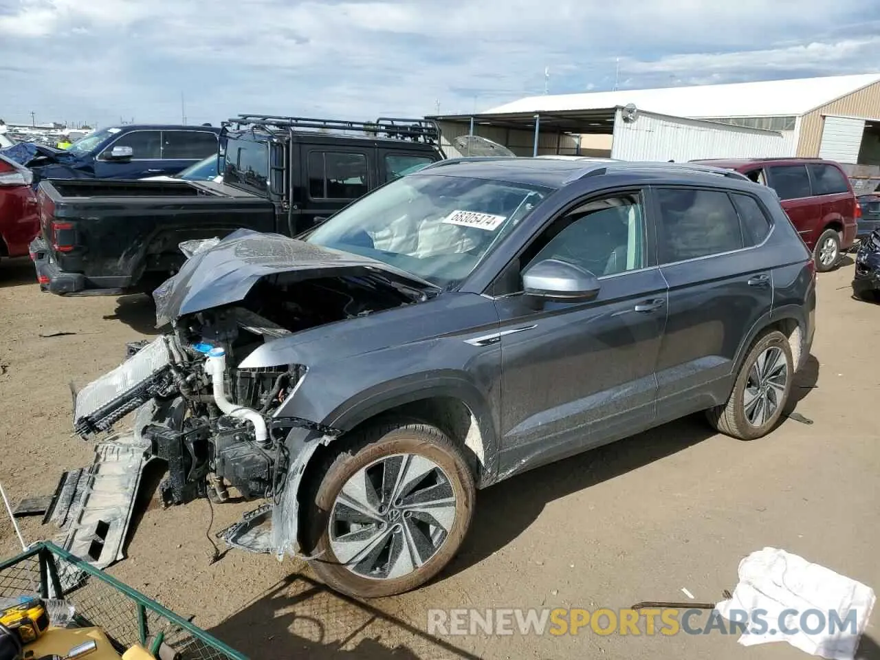 1 fotografías del automóvil dañado 3VVVX7B28PM353734 VOLKSWAGEN TAOS SE 2023