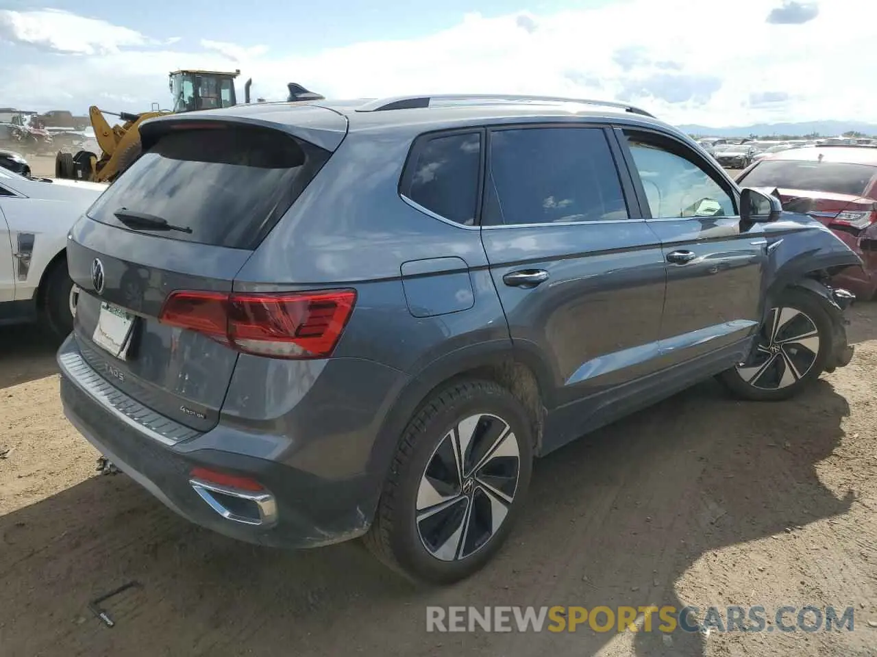3 fotografías del automóvil dañado 3VVVX7B28PM353734 VOLKSWAGEN TAOS SE 2023