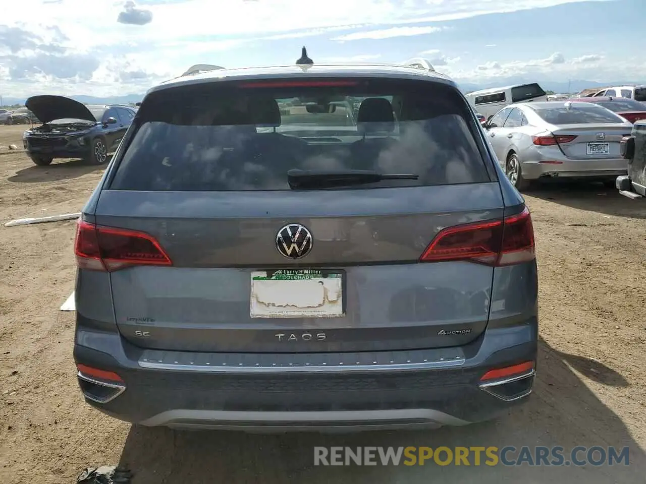 6 fotografías del automóvil dañado 3VVVX7B28PM353734 VOLKSWAGEN TAOS SE 2023