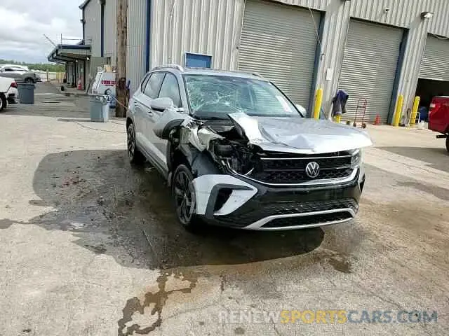 14 fotografías del automóvil dañado 3VVEX7B25RM010172 VOLKSWAGEN TAOS SE 2024