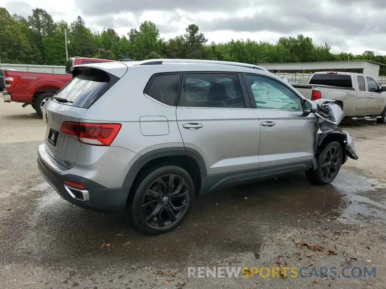 3 fotografías del automóvil dañado 3VVEX7B25RM010172 VOLKSWAGEN TAOS SE 2024