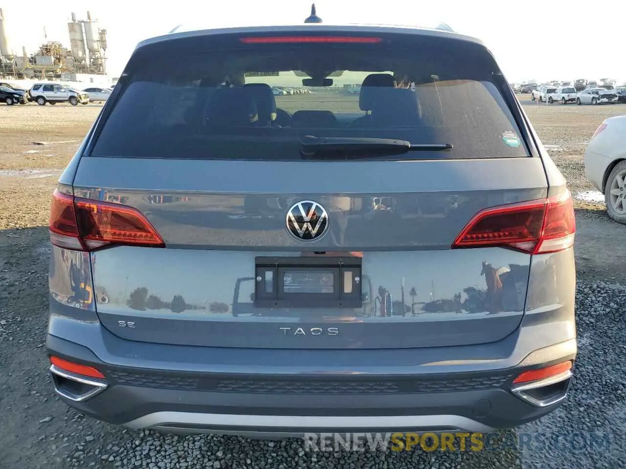 6 fotografías del automóvil dañado 3VVSX7B24RM026351 VOLKSWAGEN TAOS SE 2024