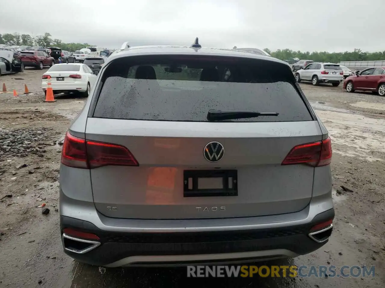 6 fotografías del automóvil dañado 3VVSX7B27RM031978 VOLKSWAGEN TAOS SE 2024