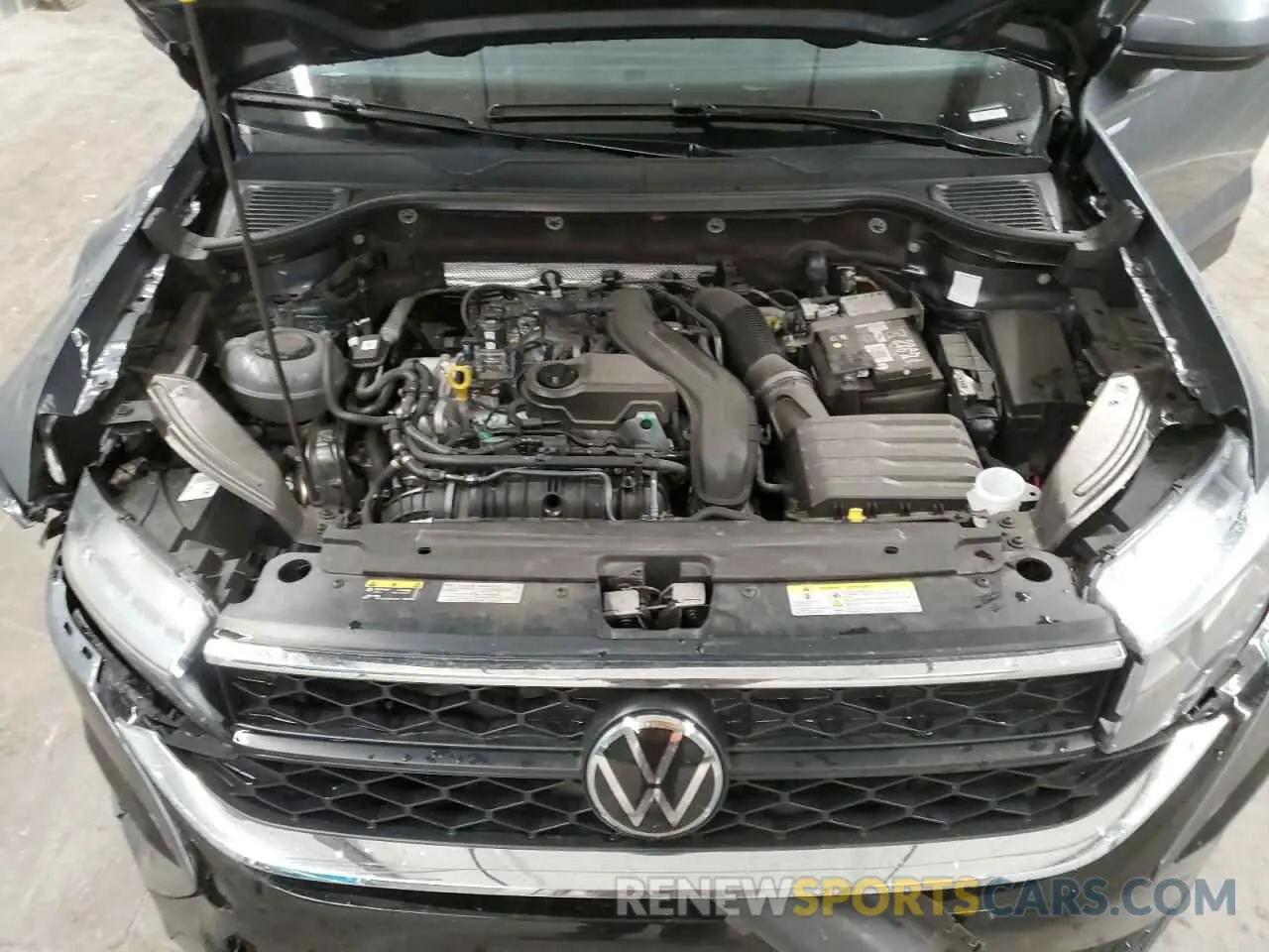 12 fotografías del automóvil dañado 3VVSX7B27RM035402 VOLKSWAGEN TAOS SE 2024