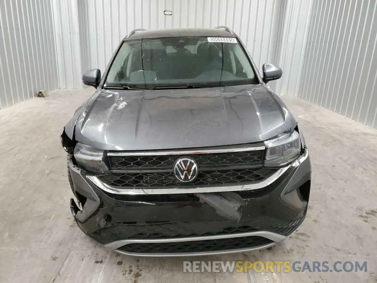 5 fotografías del automóvil dañado 3VVSX7B27RM035402 VOLKSWAGEN TAOS SE 2024