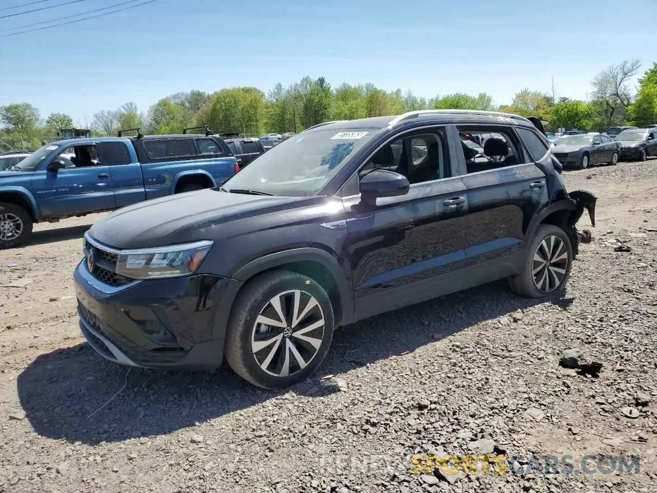 1 fotografías del automóvil dañado 3VVSX7B28RM026367 VOLKSWAGEN TAOS SE 2024