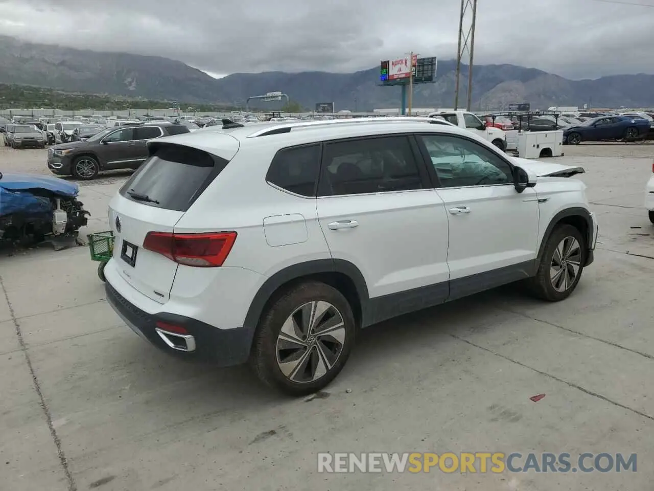 3 fotografías del automóvil dañado 3VVUX7B23RM094813 VOLKSWAGEN TAOS SE 2024