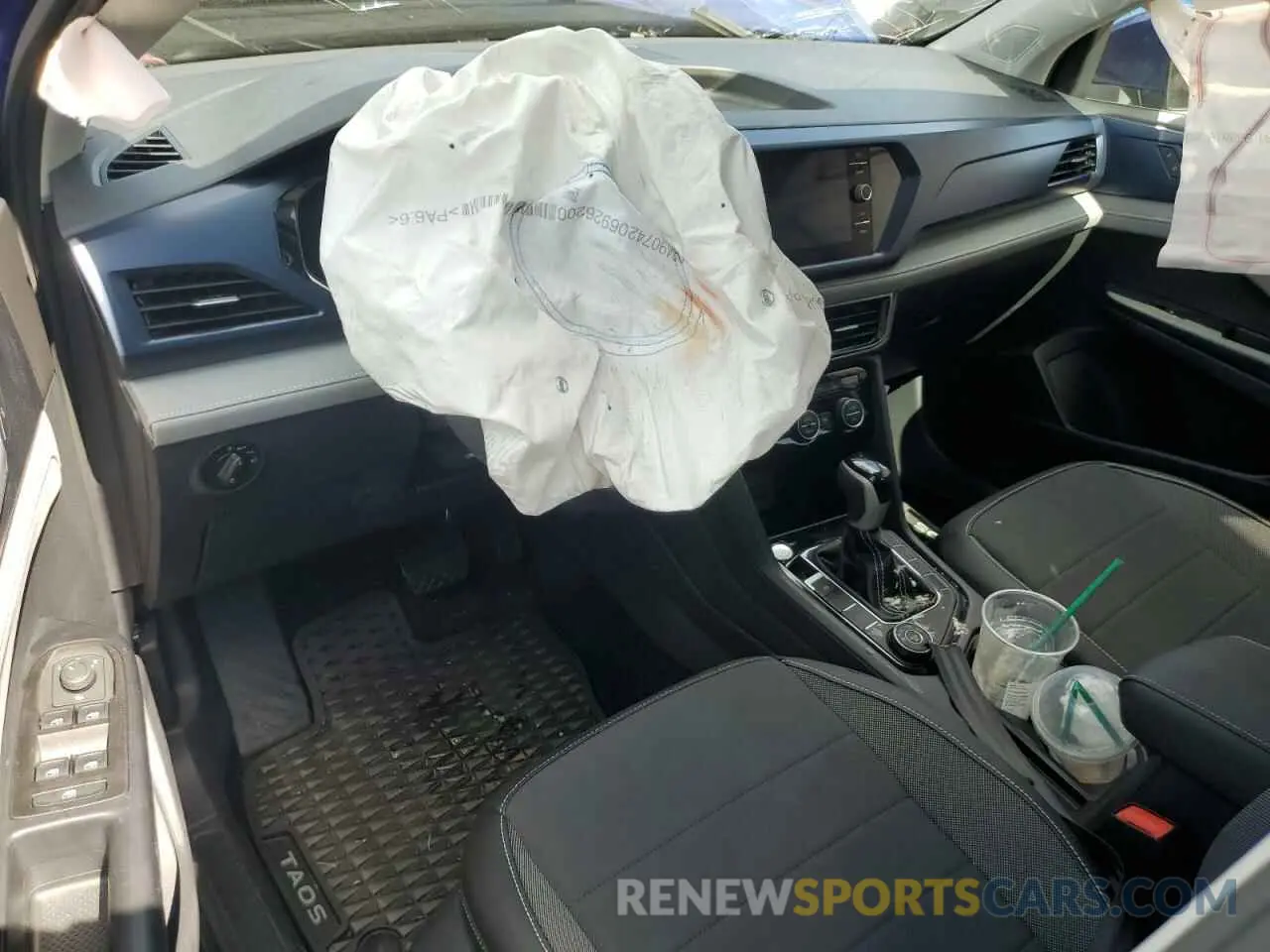 8 fotografías del automóvil dañado 3VVUX7B24RM068270 VOLKSWAGEN TAOS SE 2024