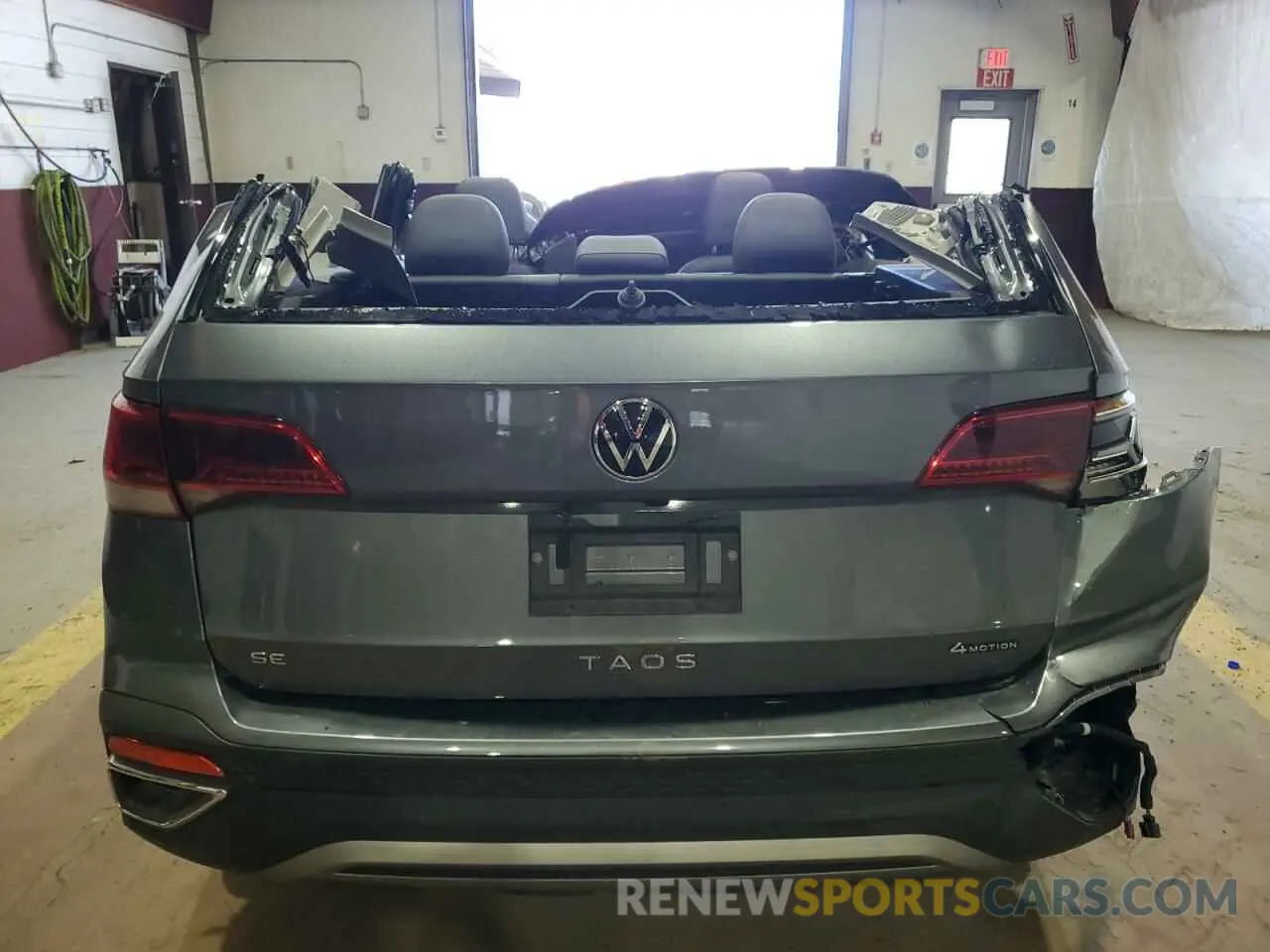 6 fotografías del automóvil dañado 3VVUX7B25RM117850 VOLKSWAGEN TAOS SE 2024