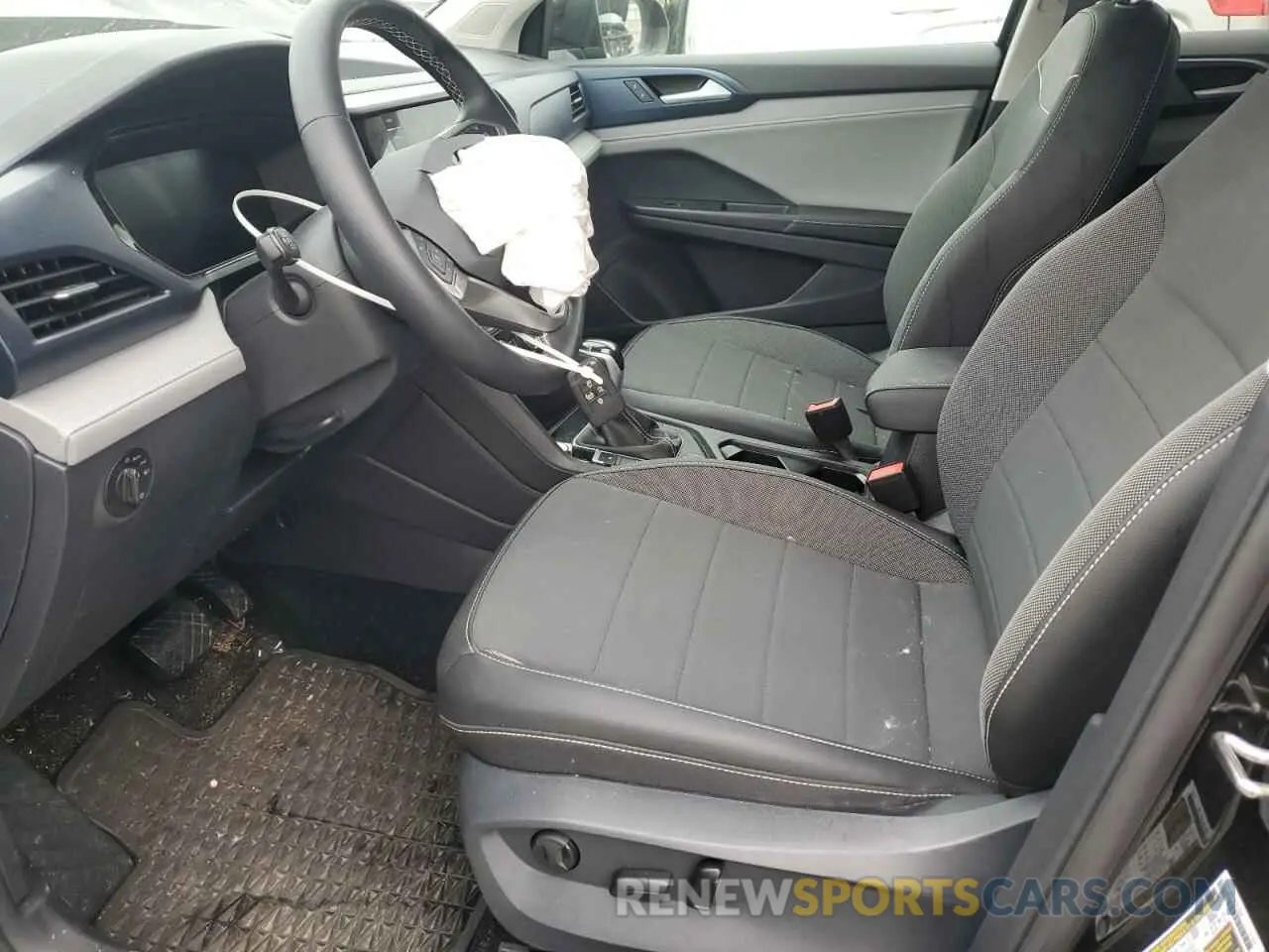 7 fotografías del automóvil dañado 3VVUX7B25RM118271 VOLKSWAGEN TAOS SE 2024