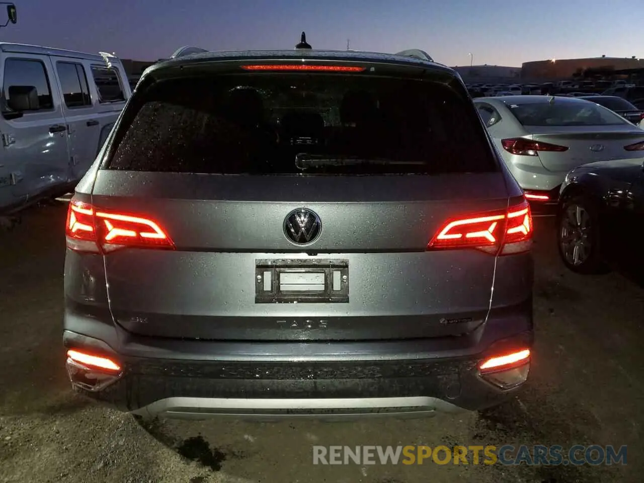6 fotografías del automóvil dañado 3VVUX7B28RM058633 VOLKSWAGEN TAOS SE 2024