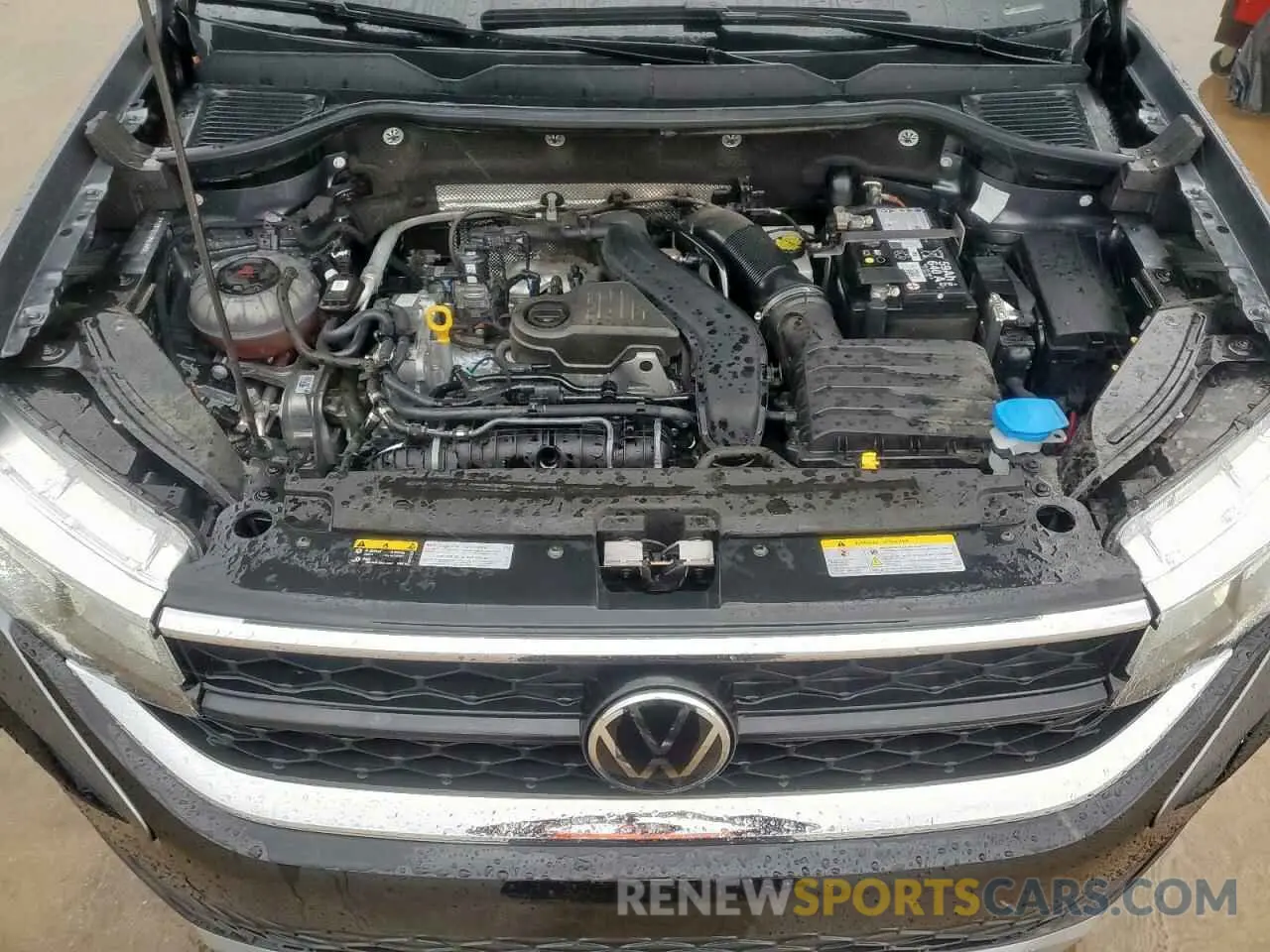 12 fotografías del automóvil dañado 3VVVX7B24RM045964 VOLKSWAGEN TAOS SE 2024