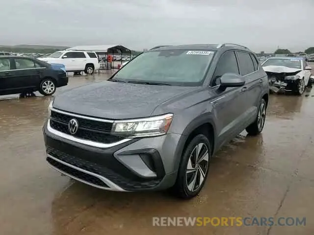 14 fotografías del automóvil dañado 3VVVX7B24RM045964 VOLKSWAGEN TAOS SE 2024