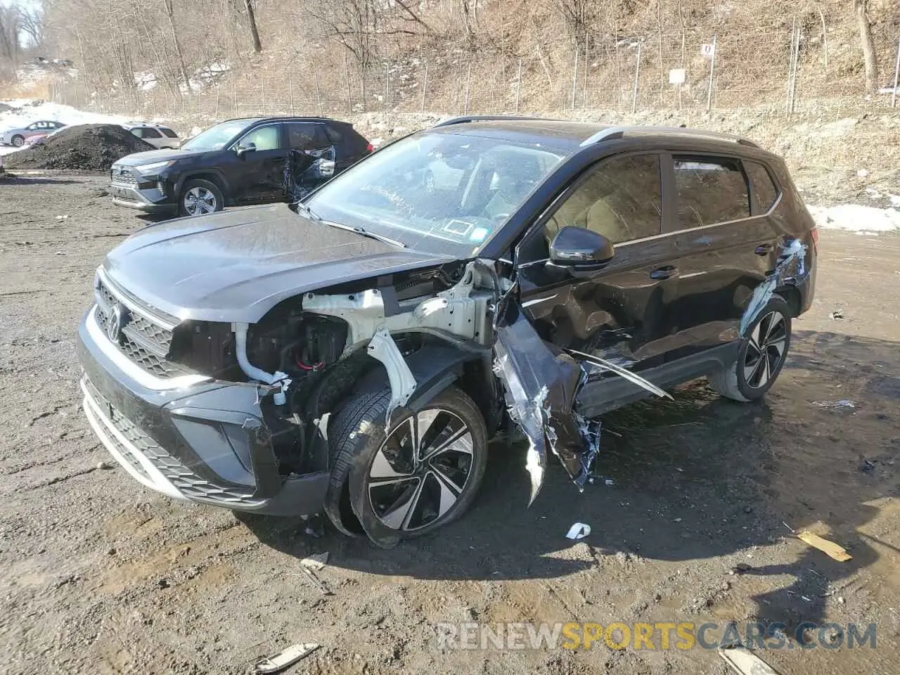 1 fotografías del automóvil dañado 3VVVX7B24RM128682 VOLKSWAGEN TAOS SE 2024