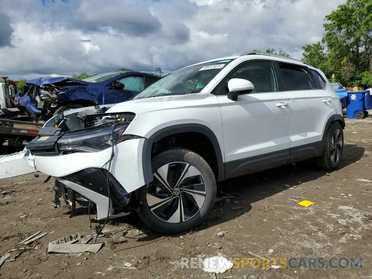 1 fotografías del automóvil dañado 3VVUC7B21SM031453 VOLKSWAGEN TAOS SE 2025