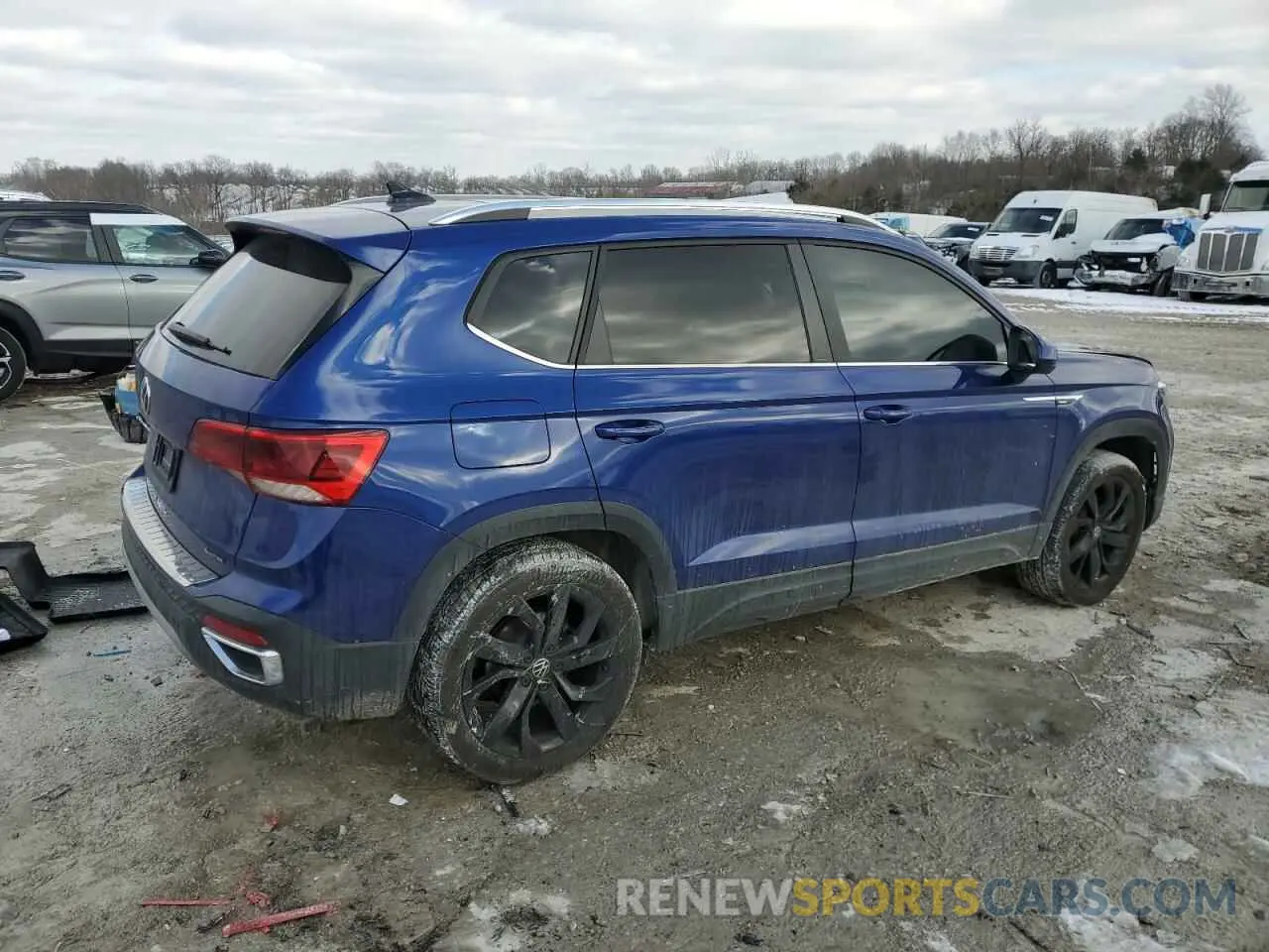 3 fotografías del automóvil dañado 3VVLX7B20NM099229 VOLKSWAGEN TAOS SE IQ 2022