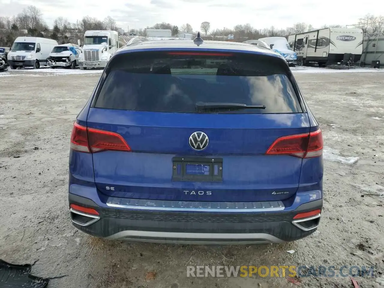 6 fotografías del automóvil dañado 3VVLX7B20NM099229 VOLKSWAGEN TAOS SE IQ 2022