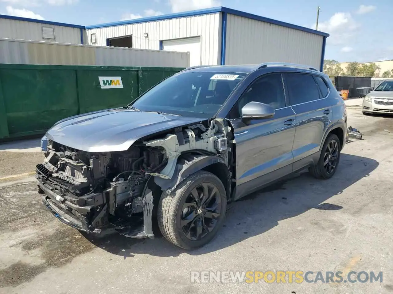 1 fotografías del automóvil dañado 3VVLX7B23NM018160 VOLKSWAGEN TAOS SE IQ 2022