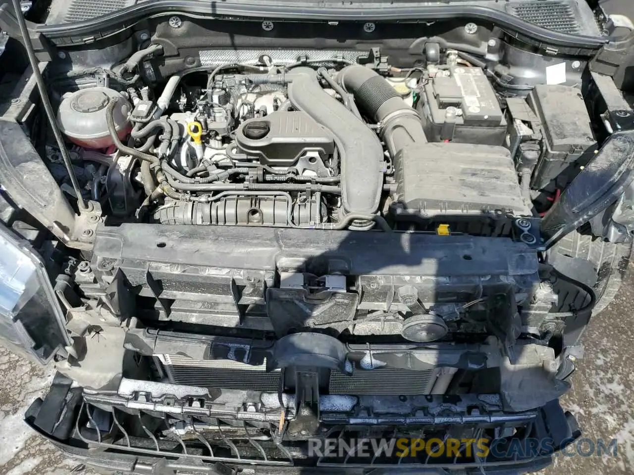 12 fotografías del automóvil dañado 3VVLX7B23NM018160 VOLKSWAGEN TAOS SE IQ 2022