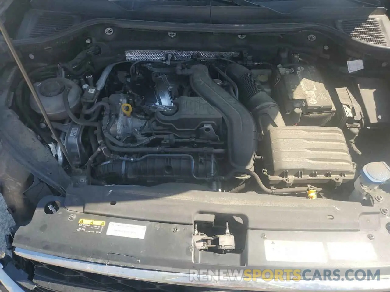 12 fotografías del automóvil dañado 3VVLX7B24NM056626 VOLKSWAGEN TAOS SE IQ 2022