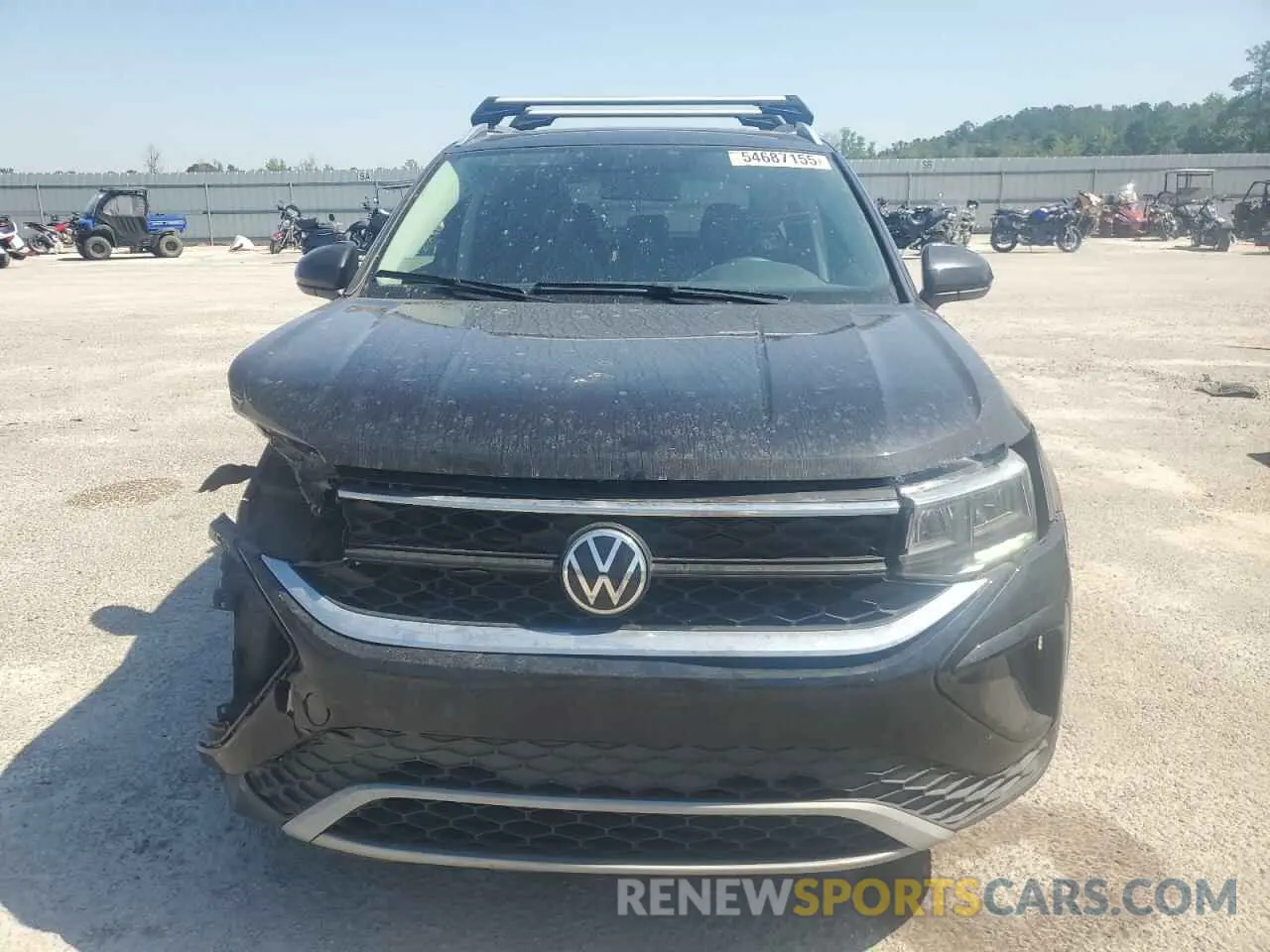 5 fotografías del automóvil dañado 3VVLX7B24NM056626 VOLKSWAGEN TAOS SE IQ 2022