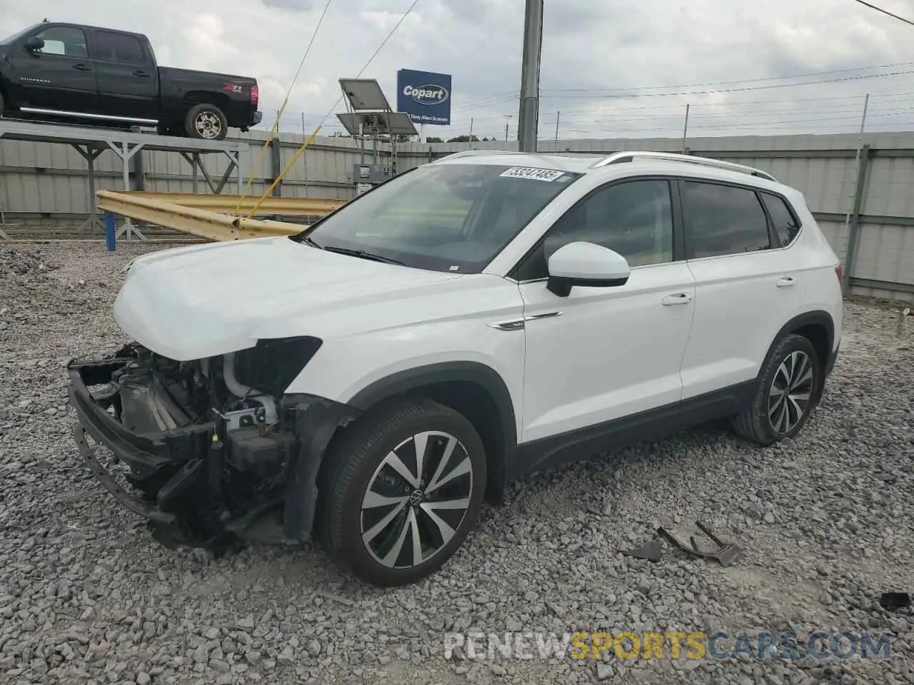 1 fotografías del automóvil dañado 3VVLX7B25NM097167 VOLKSWAGEN TAOS SE IQ 2022