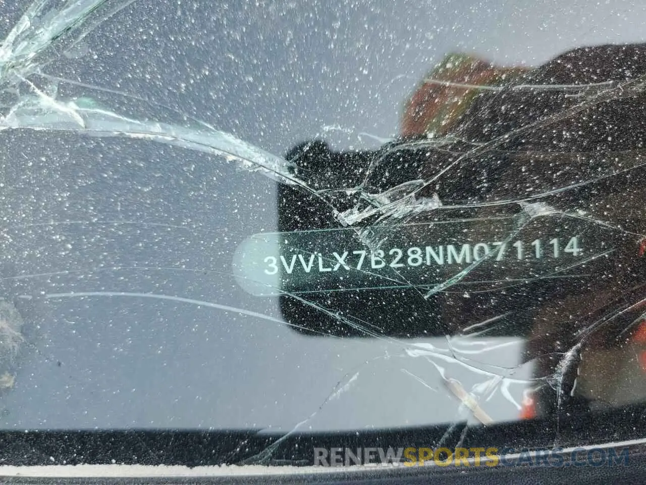 13 fotografías del automóvil dañado 3VVLX7B28NM071114 VOLKSWAGEN TAOS SE IQ 2022