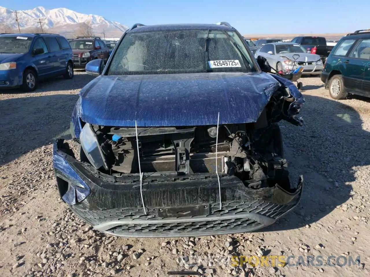 5 fotografías del automóvil dañado 3VVLX7B29NM013013 VOLKSWAGEN TAOS SE IQ 2022