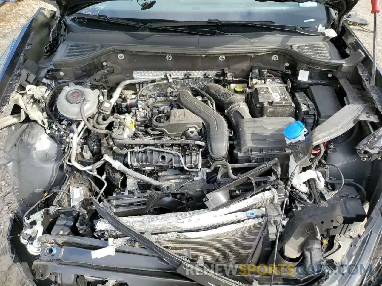12 fotografías del automóvil dañado 3VVLX7B2XNM096726 VOLKSWAGEN TAOS SE IQ 2022