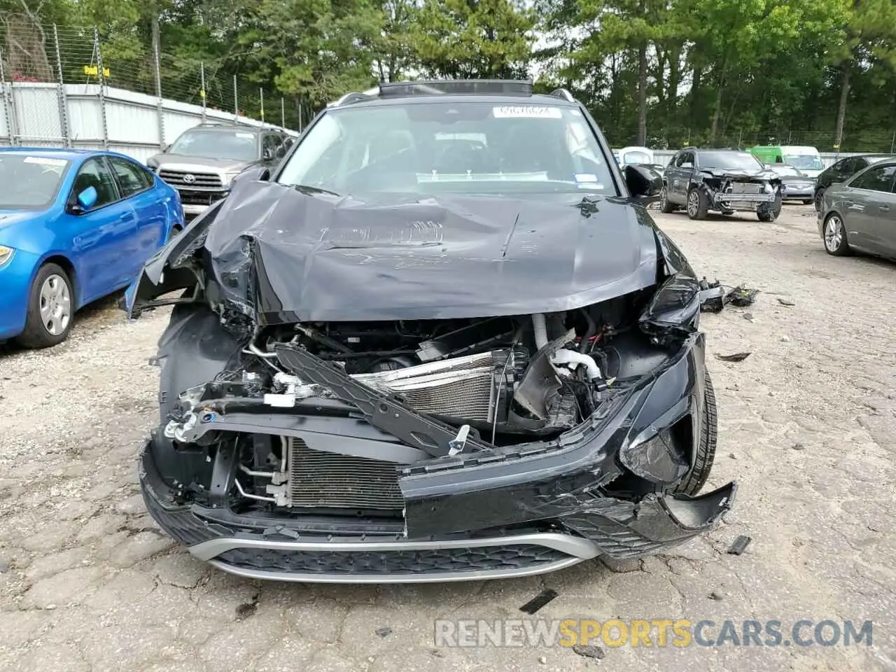 5 fotografías del automóvil dañado 3VVLX7B2XNM096726 VOLKSWAGEN TAOS SE IQ 2022