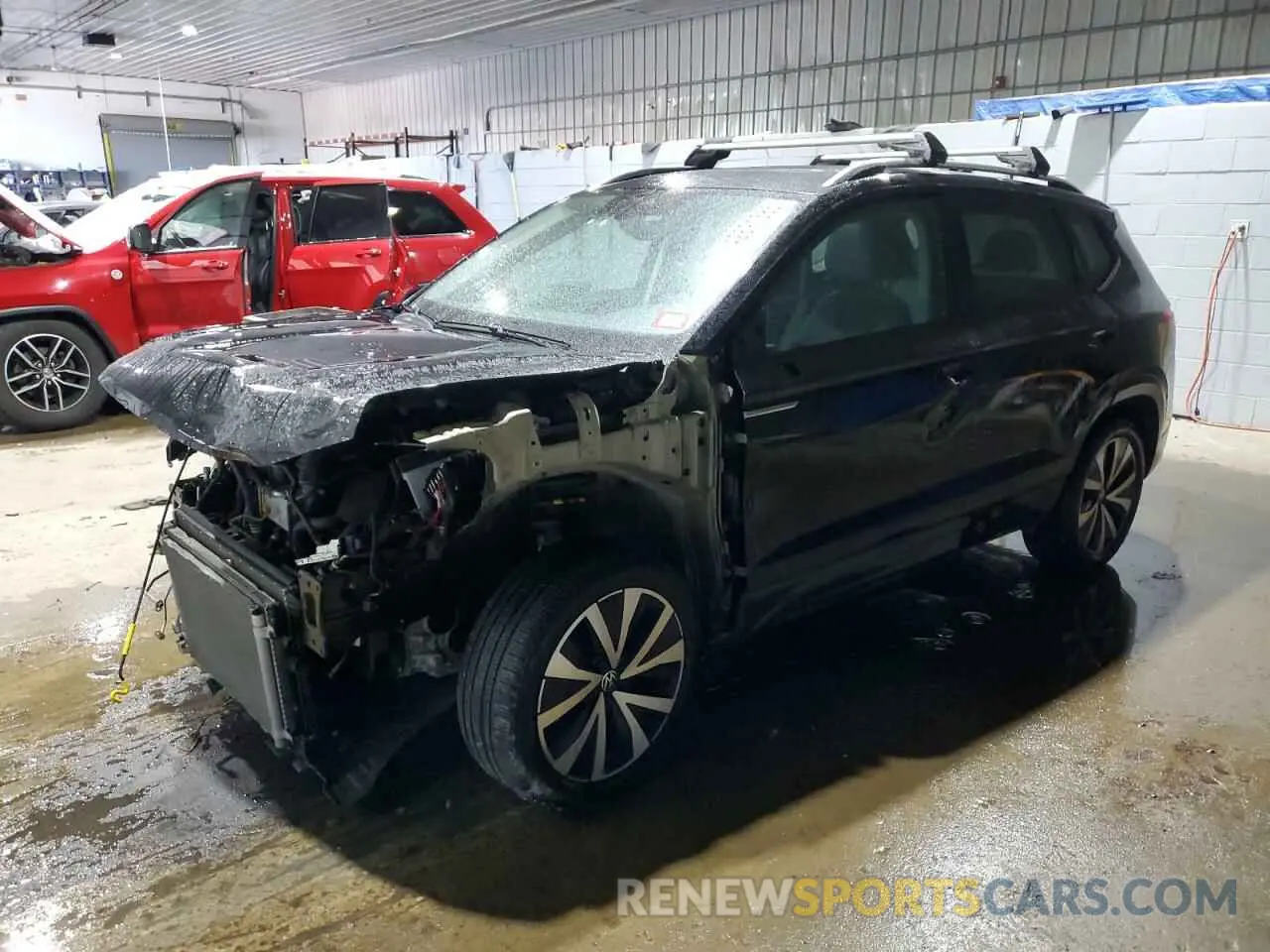 1 fotografías del automóvil dañado 3VVPX7B21NM067343 VOLKSWAGEN TAOS SE IQ 2022