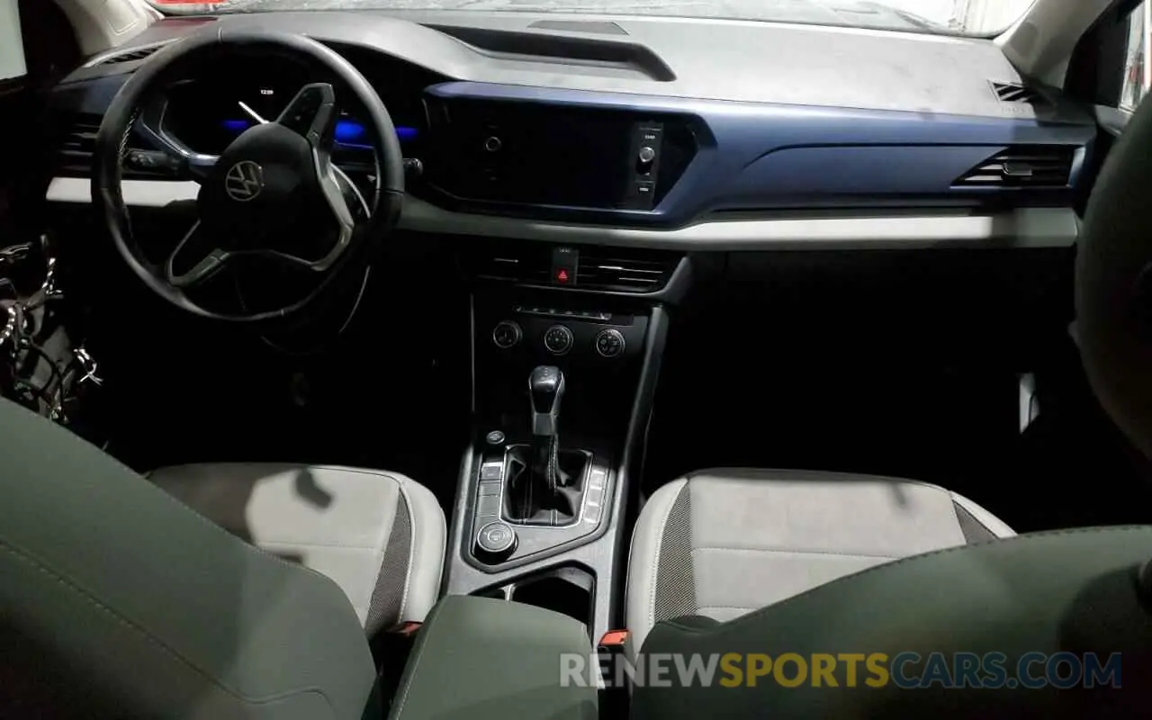8 fotografías del automóvil dañado 3VVPX7B21NM067343 VOLKSWAGEN TAOS SE IQ 2022