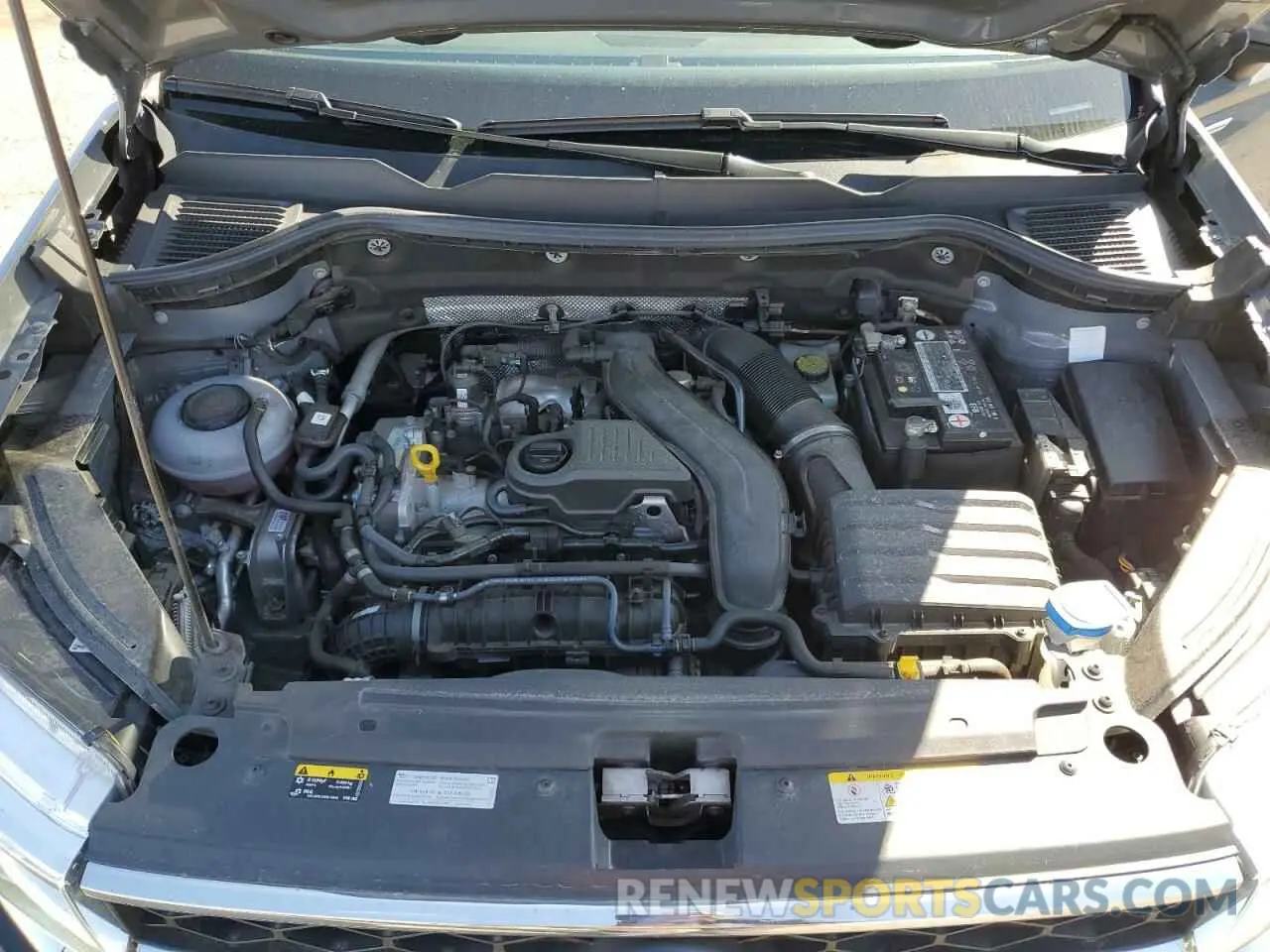 12 fotografías del automóvil dañado 3VV1X7B27NM003734 VOLKSWAGEN TAOS SEL 2022