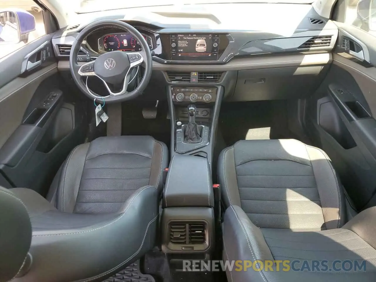8 fotografías del automóvil dañado 3VV1X7B28NM013222 VOLKSWAGEN TAOS SEL 2022