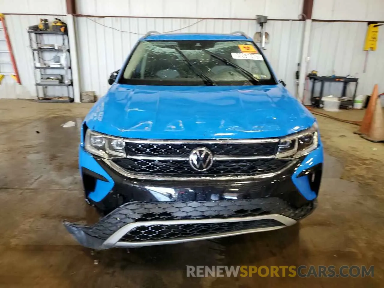 5 fotografías del automóvil dañado 3VV2X7B20NM035459 VOLKSWAGEN TAOS SEL 2022