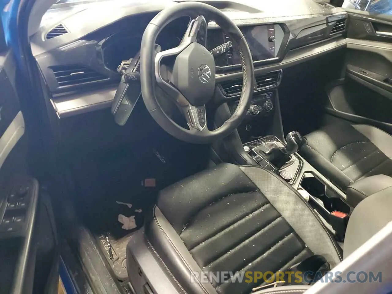 8 fotografías del automóvil dañado 3VV2X7B20NM035459 VOLKSWAGEN TAOS SEL 2022