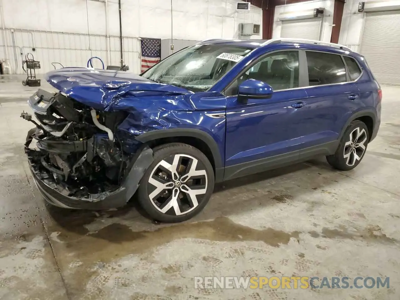 1 fotografías del automóvil dañado 3VV2X7B22NM019053 VOLKSWAGEN TAOS SEL 2022