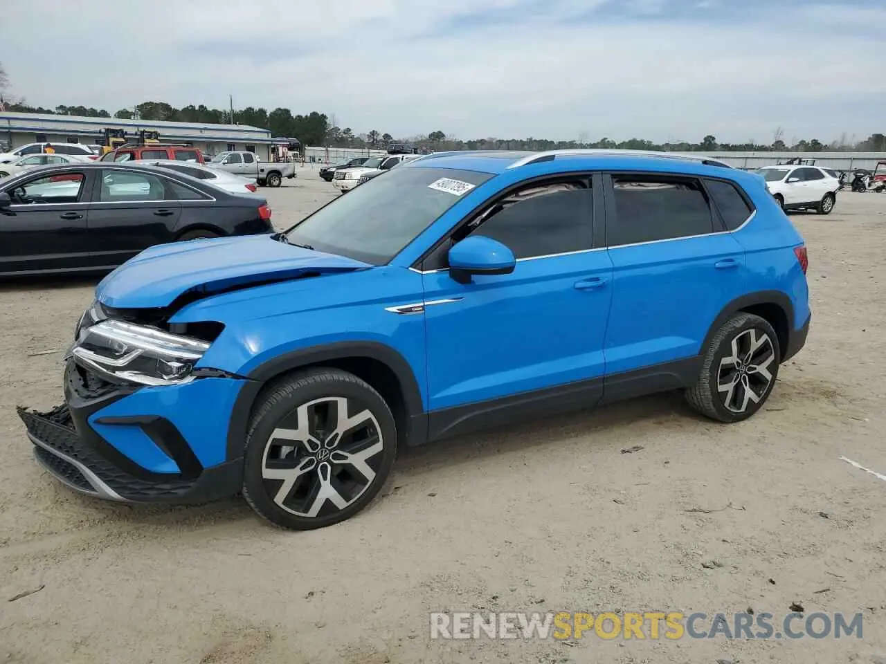 1 fotografías del automóvil dañado 3VV2X7B27NM017413 VOLKSWAGEN TAOS SEL 2022