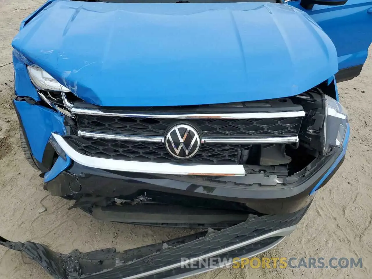 13 fotografías del automóvil dañado 3VV2X7B27NM017413 VOLKSWAGEN TAOS SEL 2022