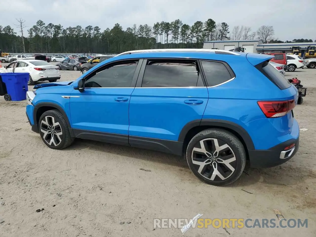 2 fotografías del automóvil dañado 3VV2X7B27NM017413 VOLKSWAGEN TAOS SEL 2022