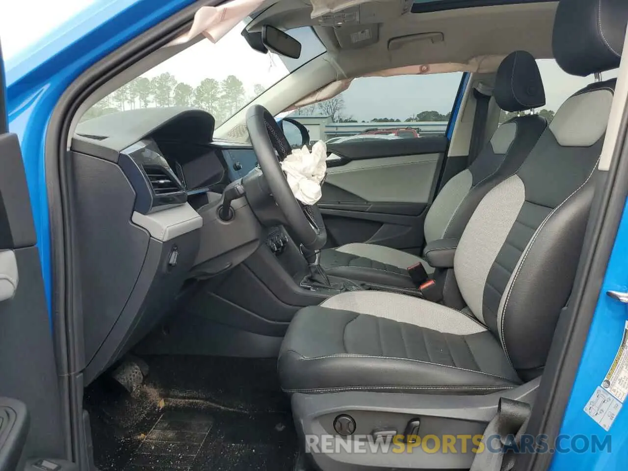 7 fotografías del automóvil dañado 3VV2X7B27NM017413 VOLKSWAGEN TAOS SEL 2022