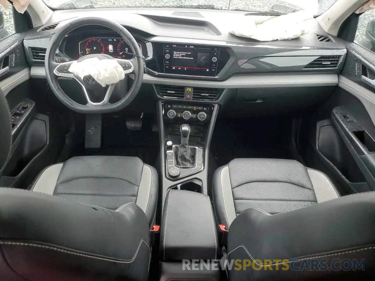 8 fotografías del automóvil dañado 3VV2X7B29NM089620 VOLKSWAGEN TAOS SEL 2022