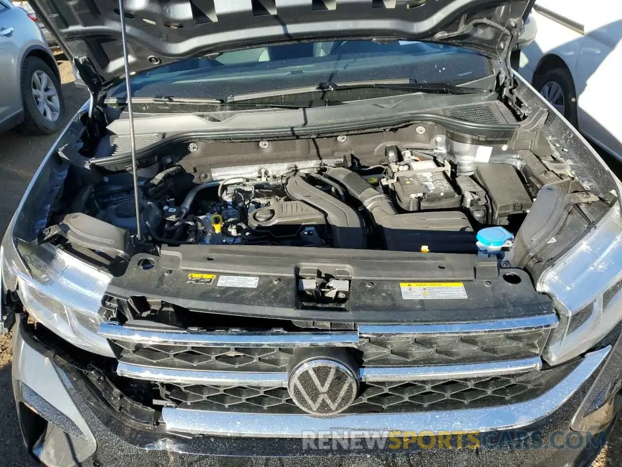 11 fotografías del automóvil dañado 3VV4X7B25RM046164 VOLKSWAGEN TAOS SEL 2024